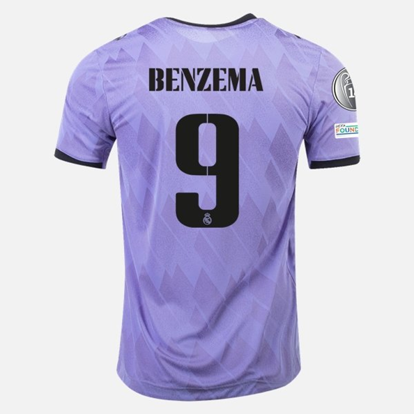 Real Madrid Karim Benzema Ude Fodboldtrøjer 2022 2023 – billige fodboldtrøjer på tilbud